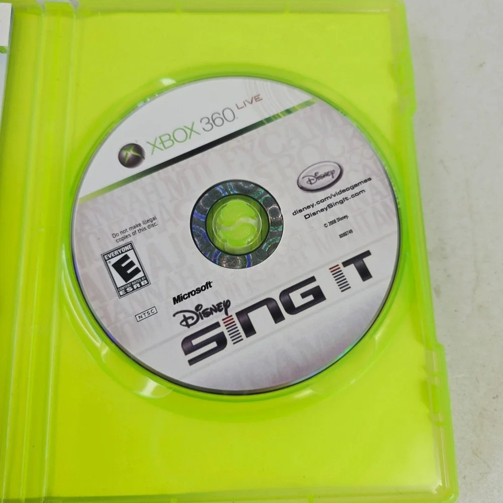 Disney Sing It Xbox 360 Video Game One Size Multi Music Karaoke Rhythm